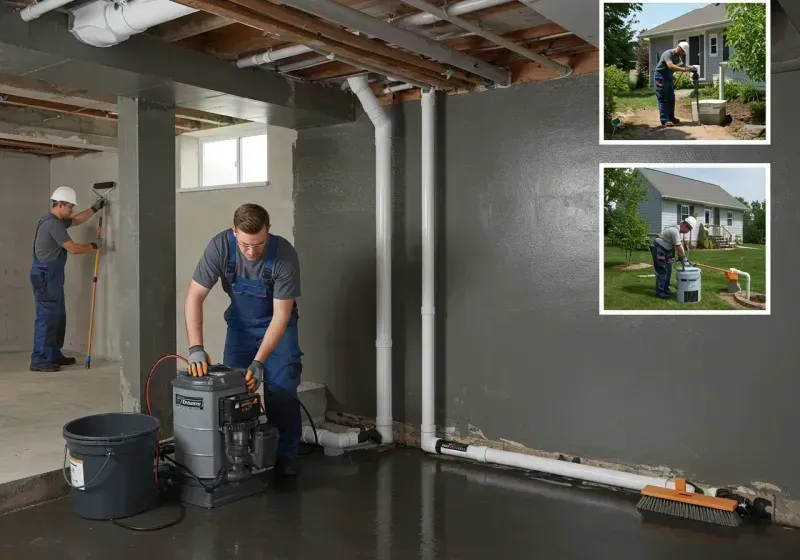 Basement Waterproofing and Flood Prevention process in Prairie Creek, AR